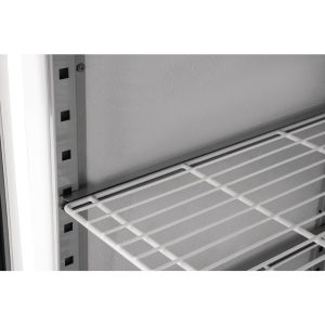 Polar G-Series Upright Double Door Freezer 1200Ltr White