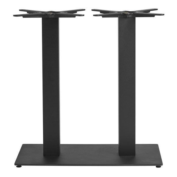 BOSTON SLEEK Black Large Rect Dining