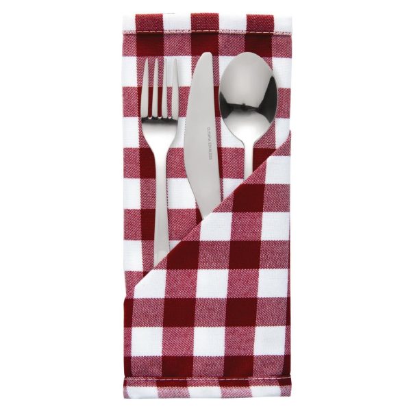 ce457 gingham napkin